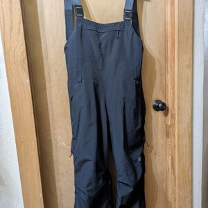 Women's Black Snow Bib